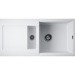 Кухонная мойка Omoikiri Sakaime 86-2-WH Tetogranit/белый