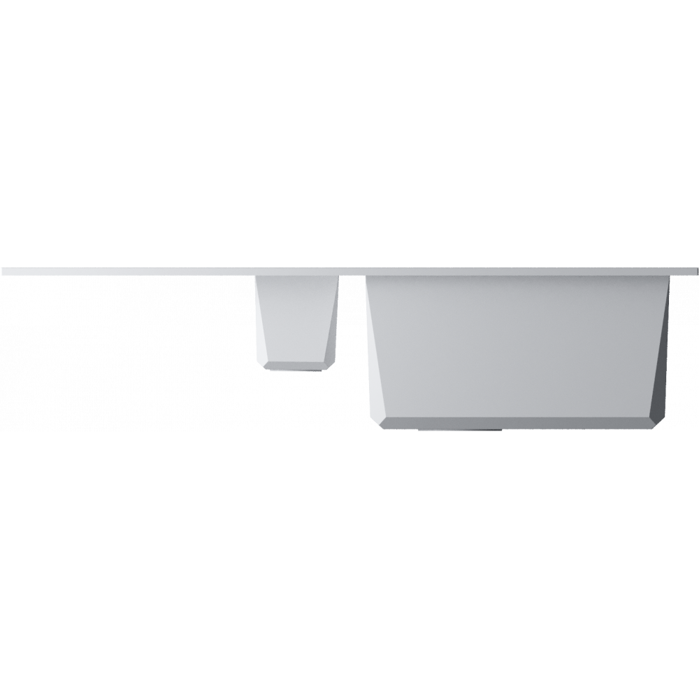 Кухонная мойка Omoikiri Sakaime 86-2-WH Tetogranit/белый