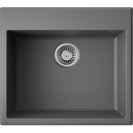 Кухонная мойка Omoikiri Tedori 57-PL Tetogranit/платина