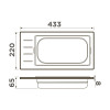 Контейнер Omoikiri DC-01-1-IN