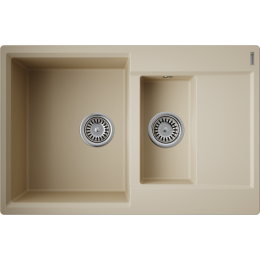 Кухонная мойка Omoikiri Daisen 78-2T-CH Tetogranit/шампань