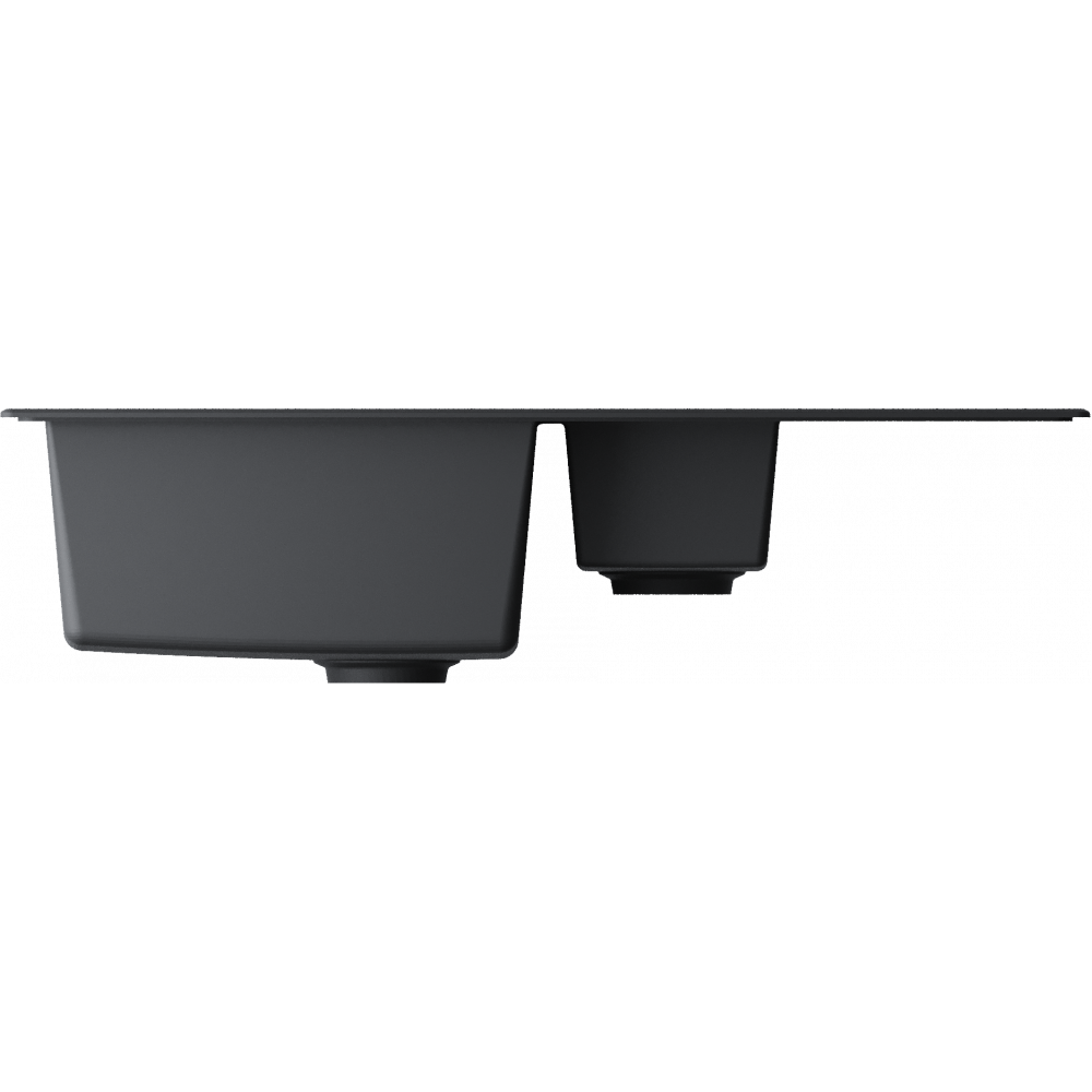 Кухонная мойка Omoikiri Daisen 86-2-BL Artgranit/черный