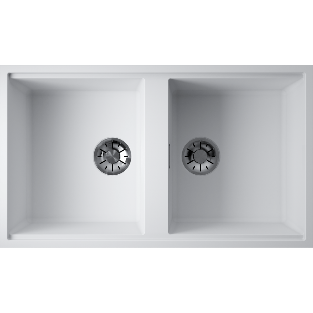 Кухонная мойка Omoikiri Kitagawa 83-2-U-WH Artceramic/белый