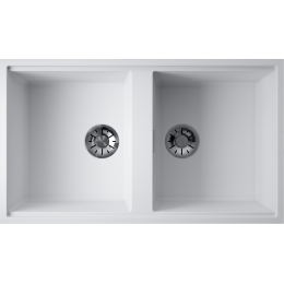 Кухонная мойка Omoikiri Kitagawa 83-2-U-WH Artceramic/белый