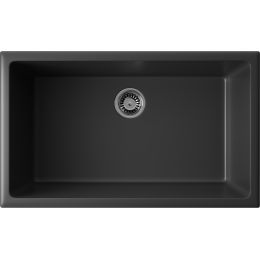 Кухонная мойка Omoikiri Okinoshima 76-U/I-BL Natceramic/черный