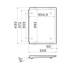 Съемное крыло для моек Omoikiri RE-01-IN