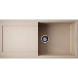 Кухонная мойка Omoikiri Sakaime 100-SA Tetogranit/бежевый