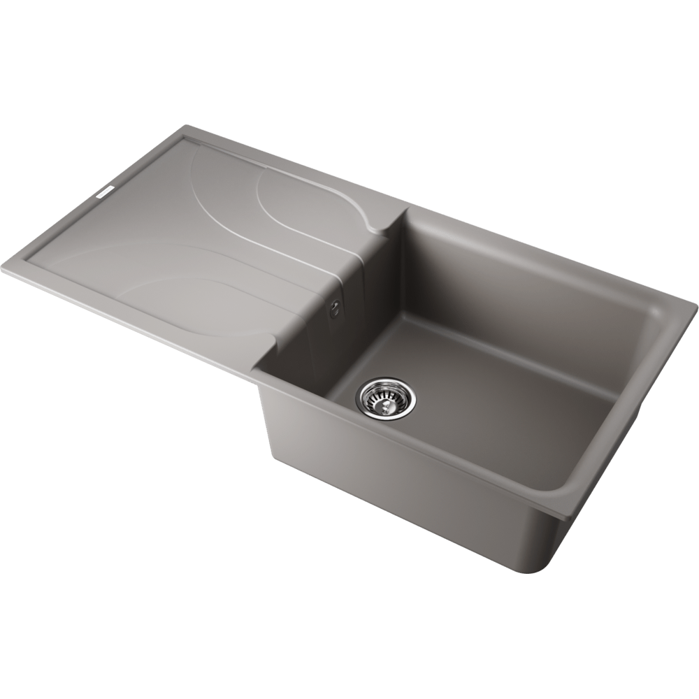 Кухонная мойка Omoikiri Yasugata 100-GR Tetogranit/leningrad grey