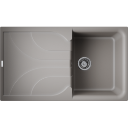 Кухонная мойка Omoikiri Yasugata 86-GR Tetogranit/leningrad grey