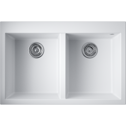Кухонная мойка Omoikiri Bosen 80-2-WH Tetogranit/белый