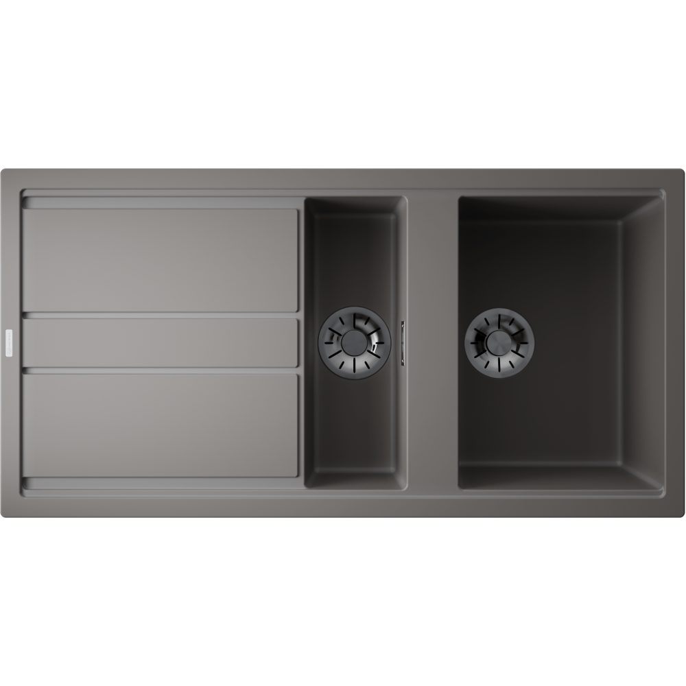 Кухонная мойка Omoikiri Kitagawa 100-2-GR Artceramic/leningrad grey