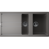 Кухонная мойка Omoikiri Kitagawa 100-2-GR Artceramic/leningrad grey