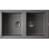 Кухонная мойка Omoikiri Kitagawa 86-2-GR Artceramic/leningrad grey