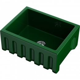 Кухонная мойка Omoikiri Mikura 61-RG Glossy Natceramic/royal green глянцевый