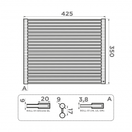 Ролл-мат Omoikiri ROLL-01-IN