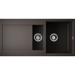 Кухонная мойка Omoikiri Sakaime 100-2-ES Tetogranit/espresso