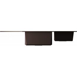 Кухонная мойка Omoikiri Sakaime 105C-DC Tetogranit/темный шоколад