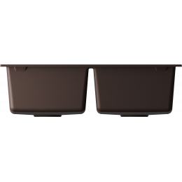 Кухонная мойка Omoikiri Bosen 80-2-DC Tetogranit/темный шоколад