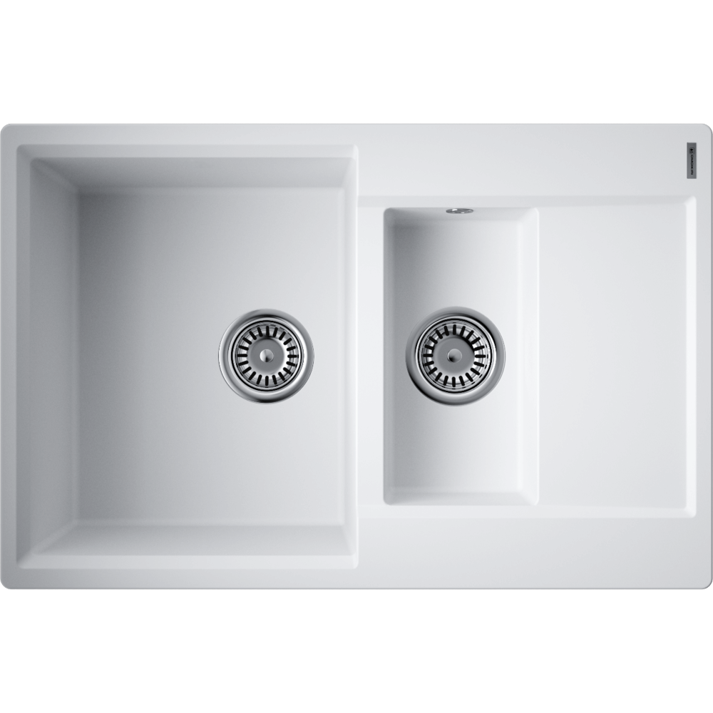 Кухонная мойка Omoikiri Daisen 78-2T-WH Tetogranit/белый