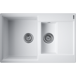 Кухонная мойка Omoikiri Daisen 78-2T-WH Tetogranit/белый