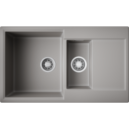 Кухонная мойка Omoikiri Daisen 86-2-GR Artgranit/leningrad grey