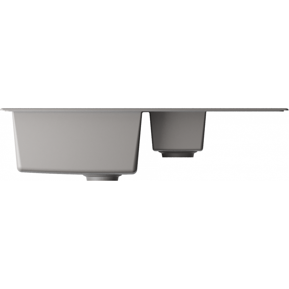 Кухонная мойка Omoikiri Daisen 86-2-GR Artgranit/leningrad grey