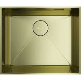 Кухонная мойка Omoikiri Kasen 53-26-INT-LG нерж. сталь/светлое золото