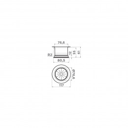 Cменная горловина для измельчителя Nagare Omoikiri NA-04-GM