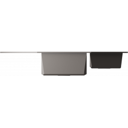 Кухонная мойка Omoikiri Sakaime 105C-GR Tetogranit/leningrad grey