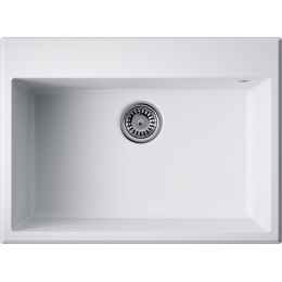 Кухонная мойка Omoikiri Tedori 68-WH Tetogranit/белый