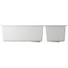 Кухонная мойка Omoikiri Tedori 85-2-U-WH Tetogranit/белый