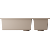 Кухонная мойка Omoikiri Tedori 86-2-LB-SA Tetogranit/бежевый