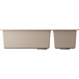 Кухонная мойка Omoikiri Tedori 86-2-LB-SA Tetogranit/бежевый