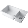 Кухонная мойка Omoikiri Tedori 86-2-LB-WH Tetogranit/белый