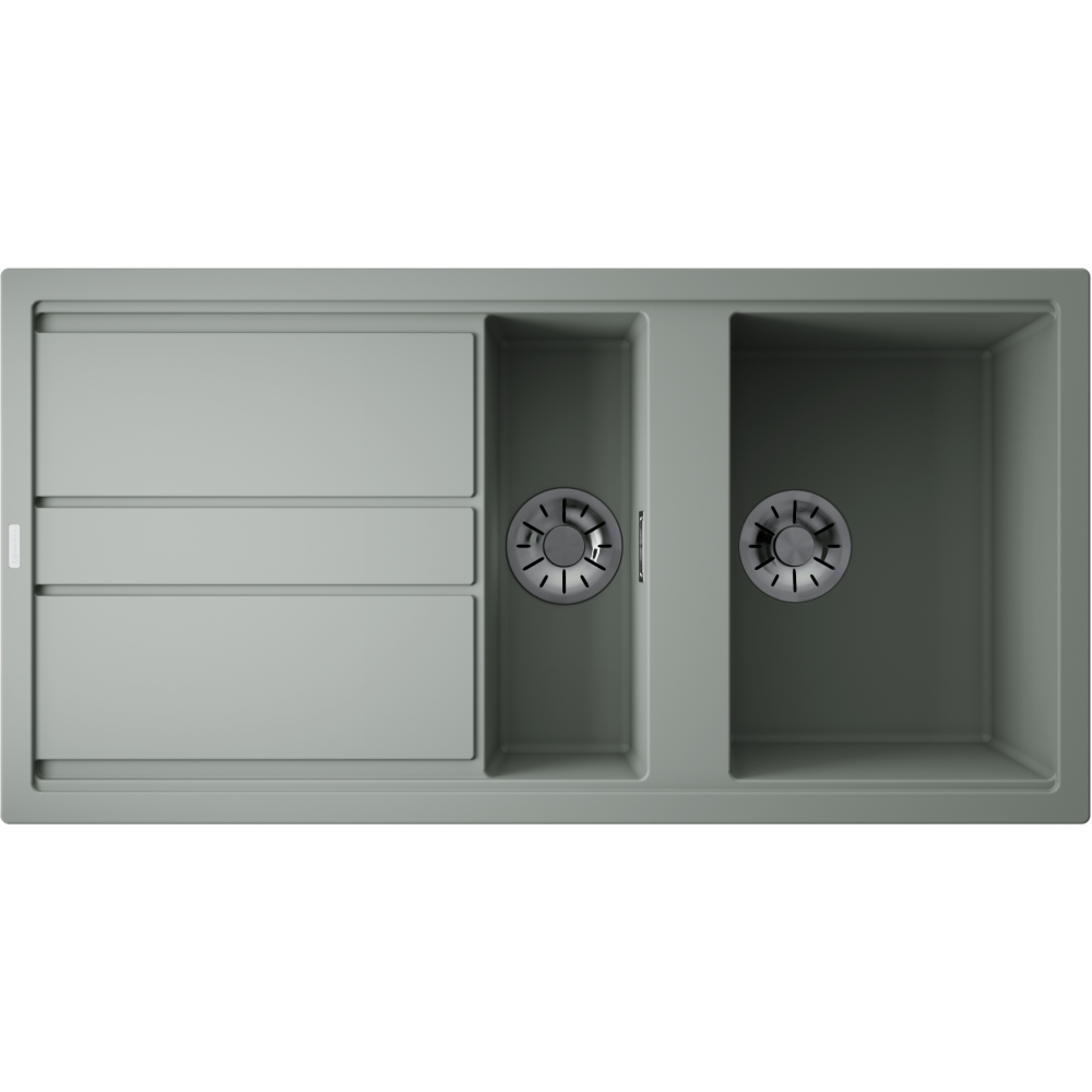 Кухонная мойка Omoikiri Kitagawa 100-2-WG Artceramic/wind green