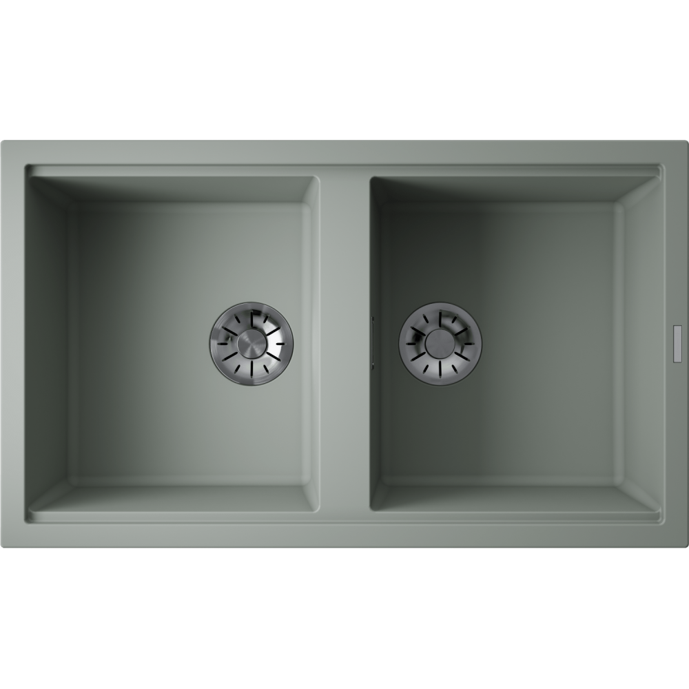 Кухонная мойка Omoikiri Kitagawa 86-2-WG Artceramic/wind green