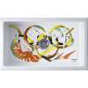 Кухонная мойка Omoikiri Mikura 76-Tokyo 3 Natceramic/белый