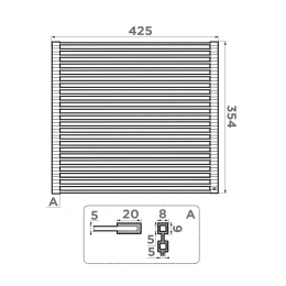 Ролл-мат Omoikiri ROLL-02-IN
