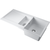 Кухонная мойка Omoikiri Sakaime 100-2-WH Tetogranit/белый