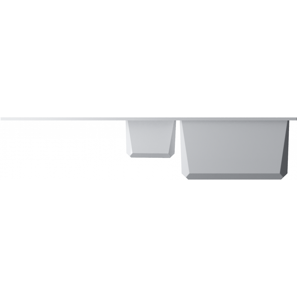 Кухонная мойка Omoikiri Sakaime 100-2-WH Tetogranit/белый