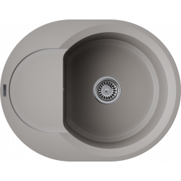Кухонная мойка Omoikiri Sakaime 60E-GR Tetogranit/leningrad grey
