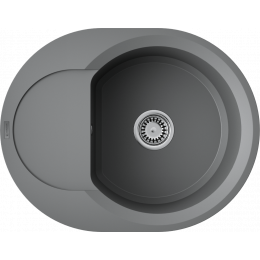 Кухонная мойка Omoikiri Sakaime 60E-PL Tetogranit/платина