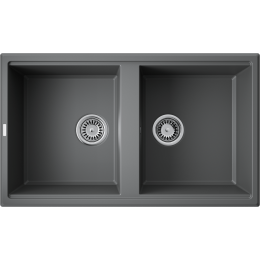 Кухонная мойка Omoikiri Tedori 86-2-PL Tetogranit/платина