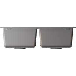 Кухонная мойка Omoikiri Bosen 80-2-GR Tetogranit/leningrad grey