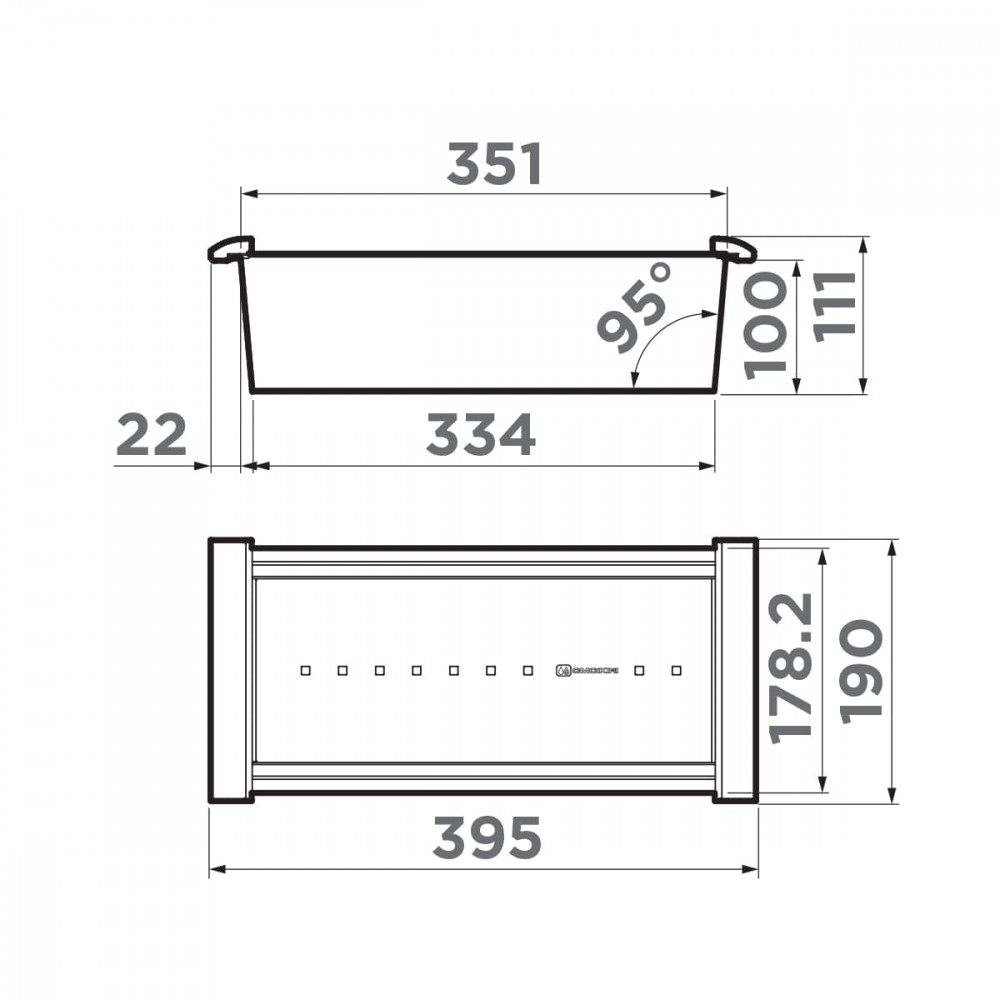 Коландер Omoikiri CO-05-LG