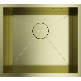 Кухонная мойка Omoikiri Kasen 49-16-INT-LG нерж. сталь/светлое золото