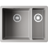 Кухонная мойка Omoikiri Kata 55-2-U-GR Artgranit/leningrad grey