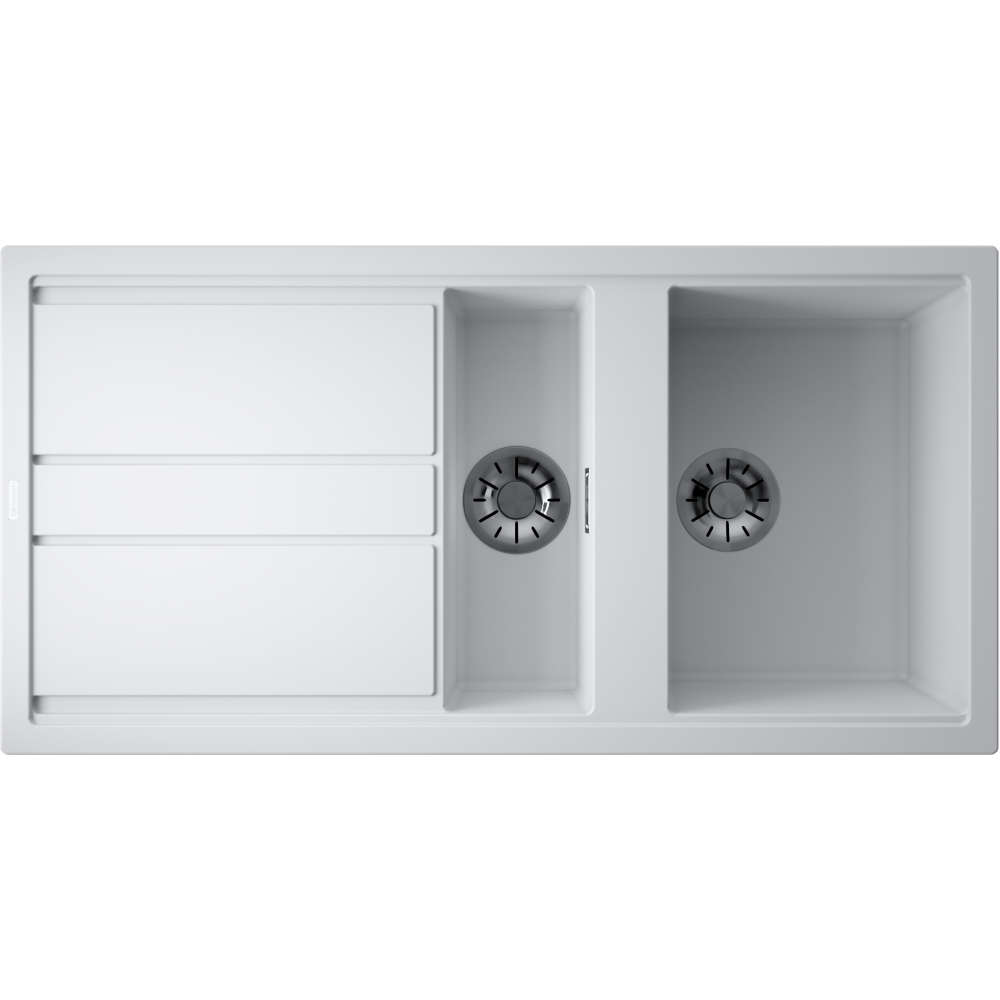 Кухонная мойка Omoikiri Kitagawa 100-2-WH Artceramic/белый