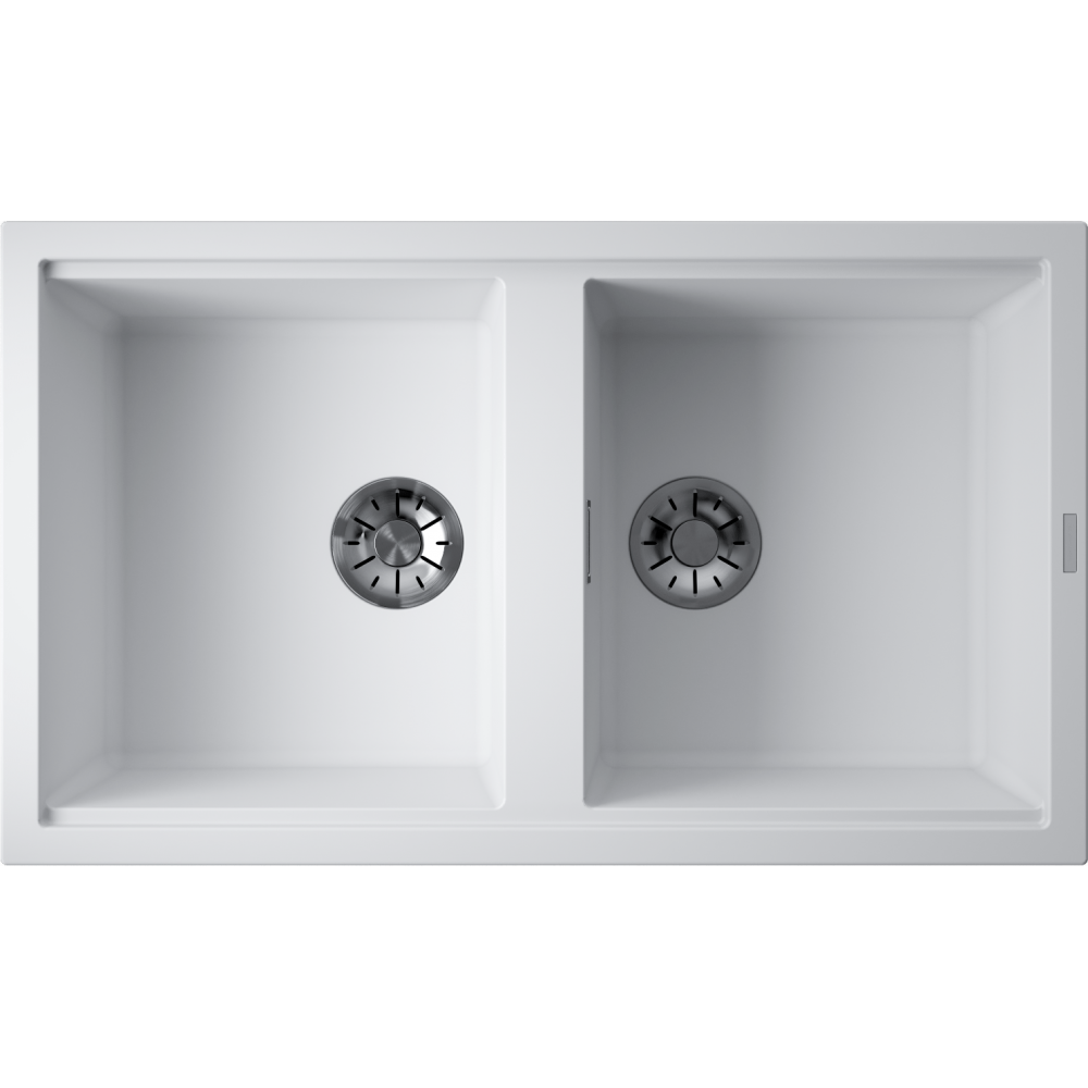 Кухонная мойка Omoikiri Kitagawa 86-2-WH Artceramic/белый