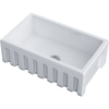 Кухонная мойка Omoikiri Mikura 76-WH Glossy Natceramic/белый глянцевый